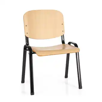 Netto Marken-Discount hjh OFFICE Vierfußstuhl XT 600 SW H Holz Angebot