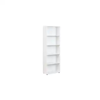 Netto Marken-Discount Inter Link Bücherregal Arco mit 5 Fächern - versch. Ausführungen - Weiss Angebot