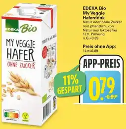 WEZ EDEKA Bio My Veggie Haferdrink Angebot