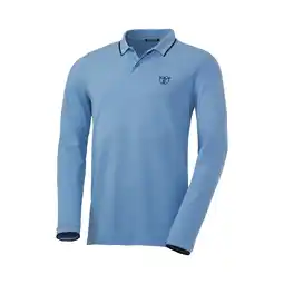 Netto Marken-Discount Chiemsee Herren Langarmpolo Baumwolle / hellblau / Größe XXL Angebot