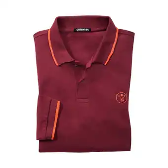 Netto Marken-Discount Chiemsee Herren Langarmpolo Baumwolle / bordeaux / Größe XXXL Angebot