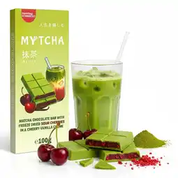 Netto Marken-Discount Mytcha Sour Cherry Matcha Schokolade 100 g - Inhalt: 2 Flaschen Angebot