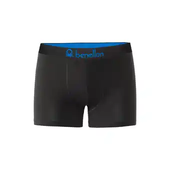 Netto Marken-Discount Benetton 10er Pack Boxershorts / schwarz / Größe M Angebot