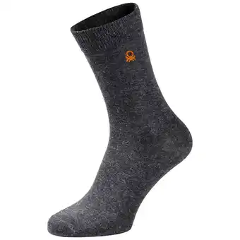 Netto Marken-Discount Benetton 10er Pack Socken unisex / anthrazit / Größe 43-46 Angebot
