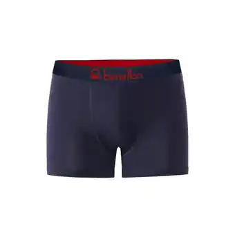 Netto Marken-Discount Benetton 10er Pack Boxershorts / dunkelblau / Größe XL Angebot