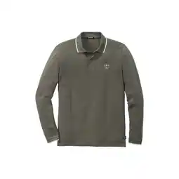 Netto Marken-Discount Chiemsee Herren Langarmpolo Baumwolle / olivgrün / Größe L Angebot