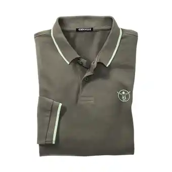Netto Marken-Discount Chiemsee Herren Langarmpolo Baumwolle / olivgrün / Größe XL Angebot