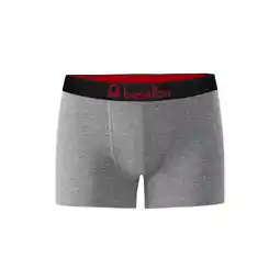 Netto Marken-Discount Benetton 10er Pack Boxershorts / grau-melé / Größe M Angebot