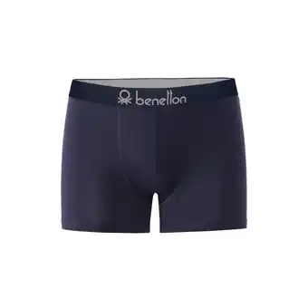 Netto Marken-Discount Benetton 5er Pack Boxershorts / dunkelblau / Größe XXL Angebot