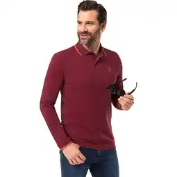 Netto Marken-Discount Chiemsee Herren Langarmpolo Baumwolle / bordeaux / Größe XL Angebot