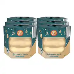 Netto Marken-Discount Santa Claus Baumkuchen weiß 300g, 6er Pack Angebot
