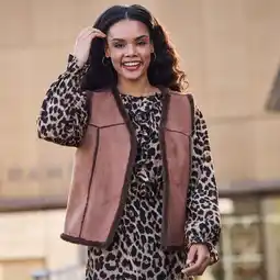 NKD Damen-Indoor-Weste mit Innenfutter aus Kunstfell Angebot