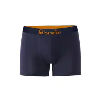 Netto Marken-Discount Benetton 10er Pack Boxershorts / dunkelblau / Größe XXL Angebot