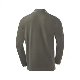 Netto Marken-Discount Chiemsee Herren Langarmpolo Baumwolle / olivgrün / Größe XXXL Angebot