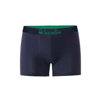 Netto Marken-Discount Benetton 10er Pack Boxershorts / dunkelblau / Größe M Angebot