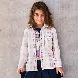 NKD Kinder-Mädchen-Coralfleece-Jacke mit Knöpfen Angebot