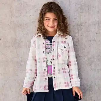 NKD Kinder-Mädchen-Coralfleece-Jacke mit Knöpfen Angebot