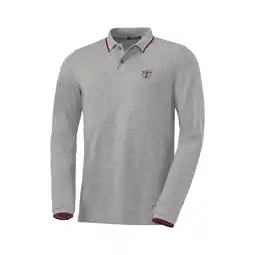 Netto Marken-Discount Chiemsee Herren Langarmpolo Baumwolle / grau / Größe L Angebot
