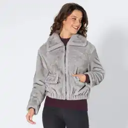 NKD Damen-Kunstfell-Blouson mit Taschen Angebot