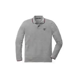 Netto Marken-Discount Chiemsee Herren Langarmpolo Baumwolle / grau / Größe XXL Angebot