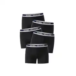Netto Marken-Discount Daniel Hechter 5er Pack Boxershorts / schwarz / Größe M Angebot