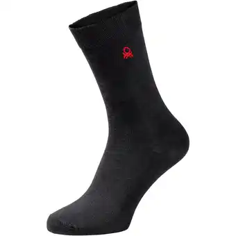 Netto Marken-Discount Benetton 10er Pack Socken unisex / schwarz / Größe 43-46 Angebot