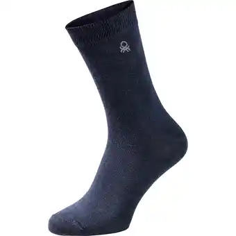 Netto Marken-Discount Benetton 10er Pack Socken unisex / dunkelblau / Größe 43-46 Angebot