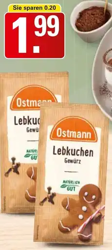 WEZ Ostmann Lebkuchen Gewürz Angebot