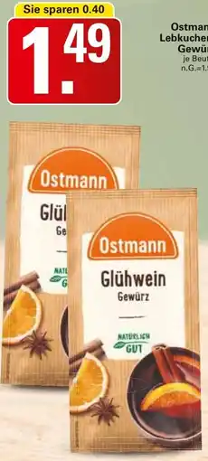 WEZ Ostmann Glühwein Gewürz Angebot