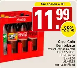 WEZ Coca Cola Kombikiste Angebot