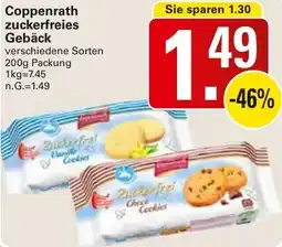 WEZ Coppenrath zuckerfreies Gebäck Angebot
