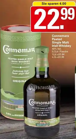 WEZ Connemara Peated Single Malt Irish Whiskey Angebot