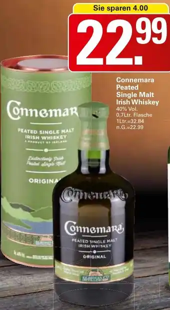 WEZ Connemara Peated Single Malt Irish Whiskey Angebot