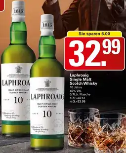 WEZ Laphroaig Single Malt Scotch Whisky Angebot