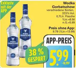 WEZ Wodka Gorbatschow Angebot