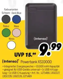 MEDIMAX (Intenso) Powerbank XS10000 Angebot