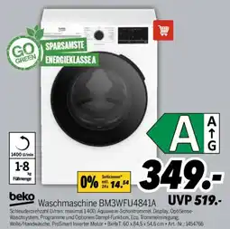 MEDIMAX beko Waschmaschine BM3WFU4841A Angebot
