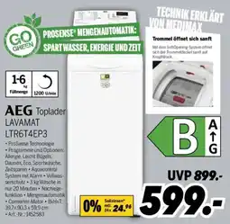 MEDIMAX AEG Toplader LAVAMAT LTR6T4EP3 Angebot