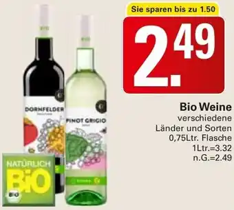 WEZ Bio Weine Angebot