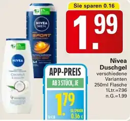 WEZ Nivea Duschgel Angebot
