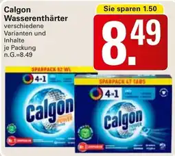 WEZ Calgon Wasserenthärter Angebot