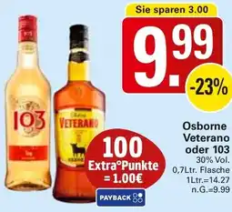 WEZ Osborne Veterano oder 103 Angebot