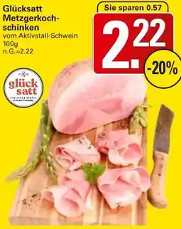 WEZ Glücksatt Metzgerkochschinken Angebot