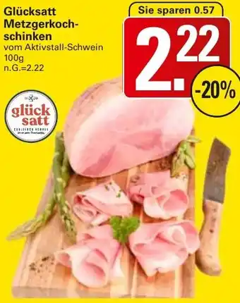 WEZ Glücksatt Metzgerkochschinken Angebot