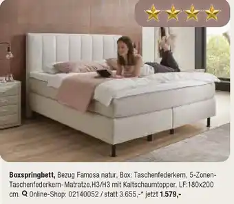 Opti Wohnwelt opti WOHNWELT Boxspringbett Angebot