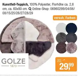 Opti Wohnwelt opti WOHNWELT Kunstfell-Teppich Angebot