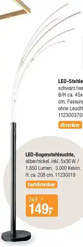 Opti Wohnwelt opti WOHNWELT LED-Stehleuchte Angebot