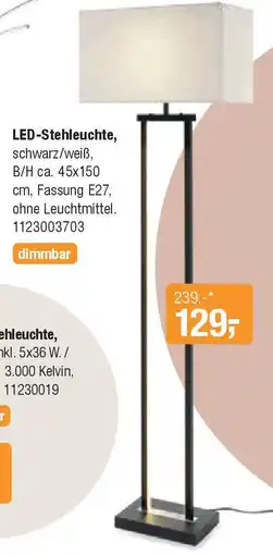 Opti Wohnwelt opti WOHNWELT LED-Stehleuchte Angebot