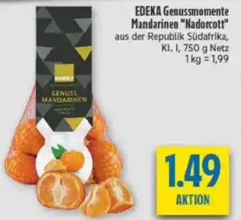 diska EDEKA Genussmomente Mandarinen "Nadorcott" Angebot
