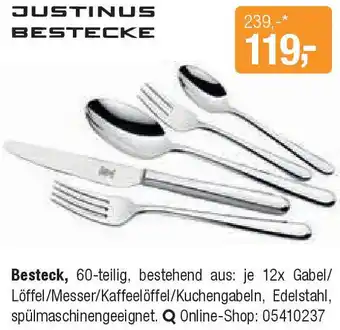 Opti Wohnwelt JUSTINUS BESTECKE Besteck Angebot